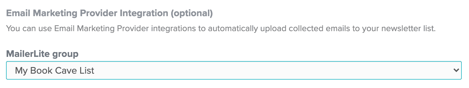 integrations options