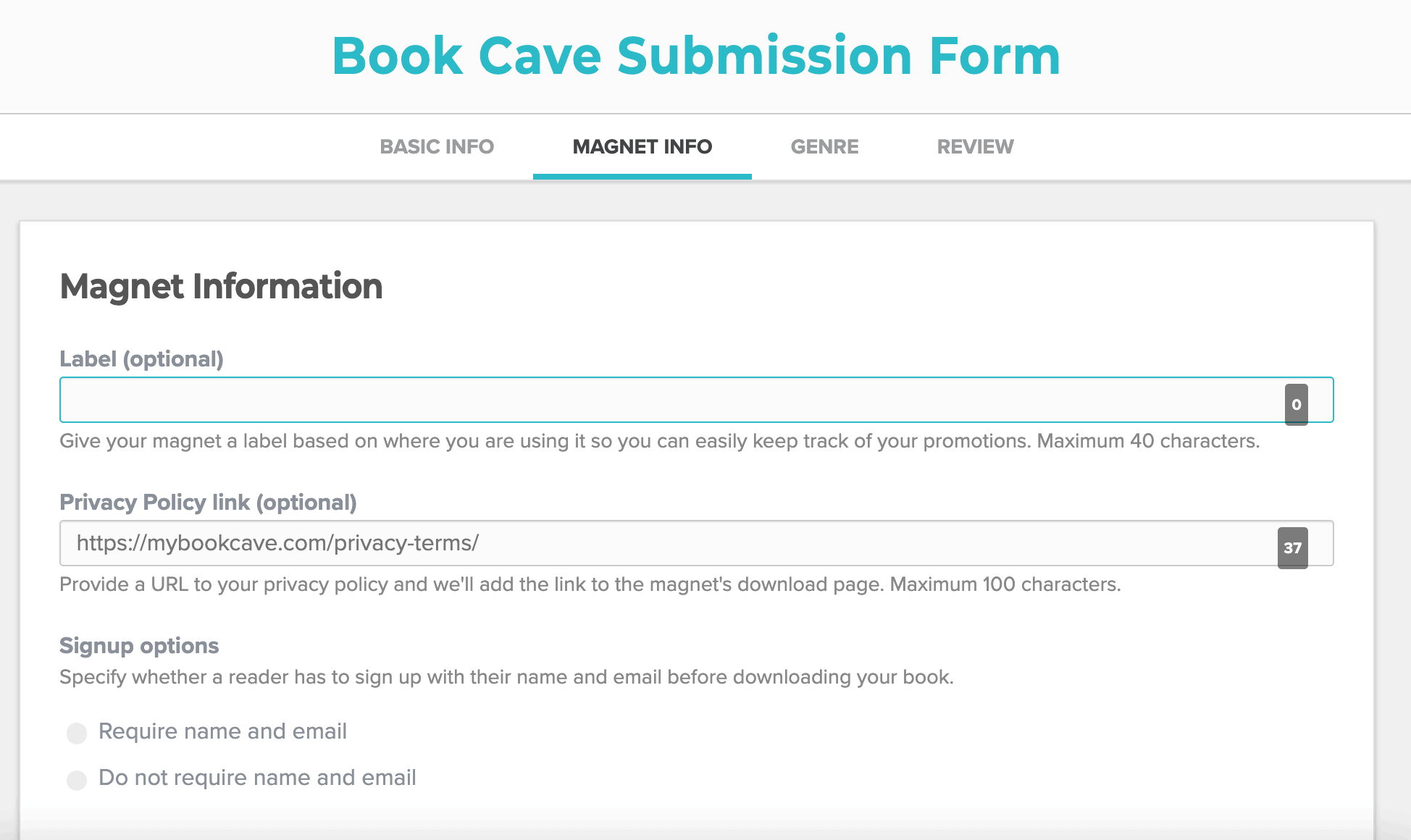 submit subscriber magnet